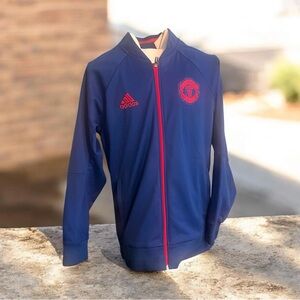 Manchester United 2016 - 2017 Training Adidas Anthem Jacket size Large.
